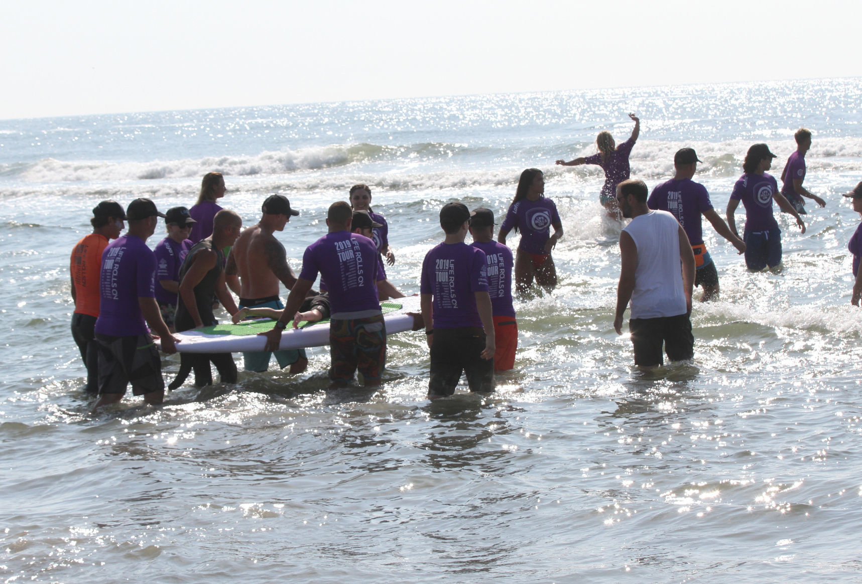 Life Rolls On surfing in Wildwood